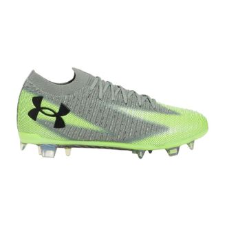 Under Armour Heren Shoody Elite 3 Stevige Grond Voetbalschoenen (Groen)