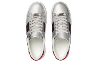 Gucci (WMNS) Gucci Ace Silver 757944-AACPB-8148