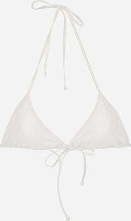 MC2 Saint Barth Womens Bikini Top White Polyamide Elastane Swimwear Sea Clothing