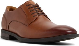 Aldo Teodoro Plain Toe Derby in Cognac at Nordstrom, Size 10.5