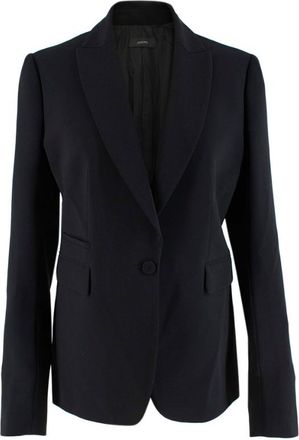 Joseph Black Single Breasted Blazer Size M