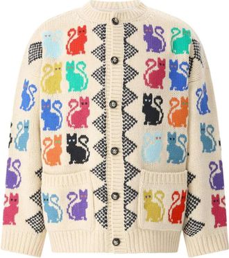 Valentino Truien & Vesten, Heren, Veelkleurig, M, Wol, Cardigans