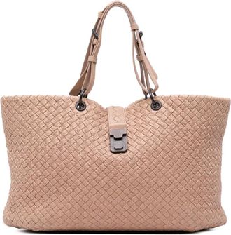 Bottega Veneta Borsa tote Intrecciato Capri in nappa grande 2012-2024 - Marrone