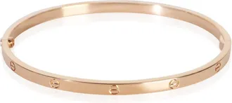 Cartier Pre-Owned Cartier Rose Gold Small Model Love Bracelet