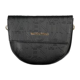 Mario Valentino Cross Body Bags, female, Black, Size: ONE SIZE Pansy Flap Crossbody Bag