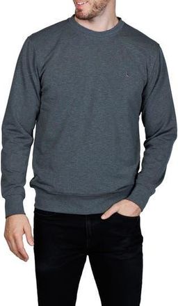 Tailorbyrd Fleece Crewneck Sweater in Charcoal Heather at Nordstrom Rack, Size Xx-Large