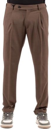 Berwich Uomo, Pantaloni, Marrone, S, new
