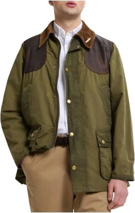 Barbour Heren, Jassen, Groen, Maat: L