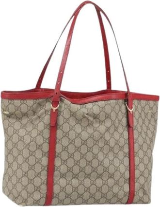 Gucci Pre-owned Tote Bags, female, Beige, Size: ONE SIZE Pre-owned Tote Bag