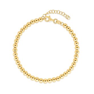 The Lovery Small Gold Ball Bead Bracelet