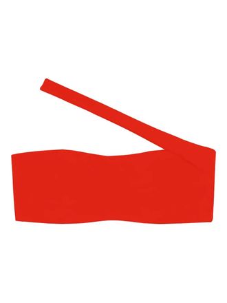 JADE Swim Halo one-shoulder bikini top - Orange