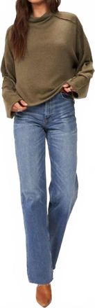 Bloomingdale's Modern Lover Cozy Top In Alpine Moss