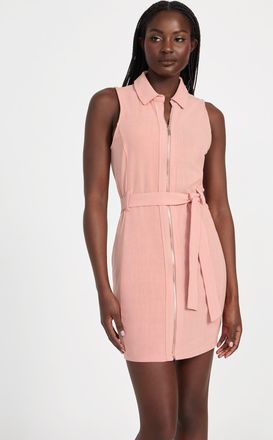 Guess Harper Linen-Blend Dress