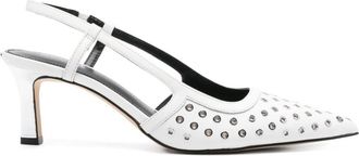 Michael Michael Kors Pumps con cinturino posteriore 60mm - Bianco