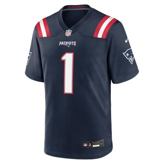 Nike A.J. Brown New England Patriots Nike Mens NFL Game Jersey in Blue | 67NMNPGH8KF-HU6