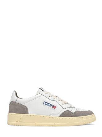 Autry Low-Top Sneakers with Soft Leather and Suede Accents