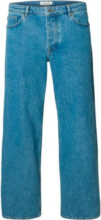 Selected Loose Ben Kori Jeans - Heren - Regular Fit Jeans - Blauw - W36 L32 - Katoen - Jeans