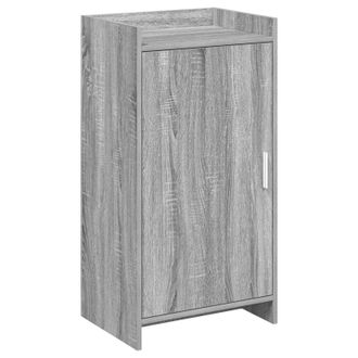 vidaXL Armario Zapatero Con Almacenamiento Sonoma Gris 48 X 36 X 92 Cm Vidaxl