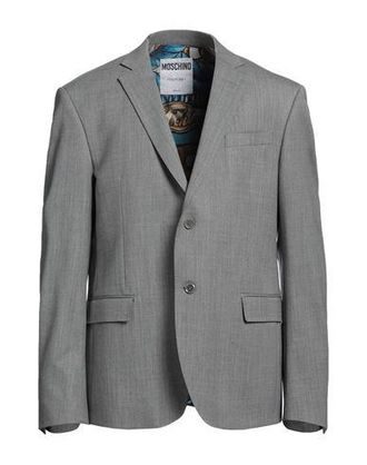 【関税&送料込】Moschino Single-Breasted Jacket Moschino single-breasted Wool Blazer | Black | FARFETCH JO