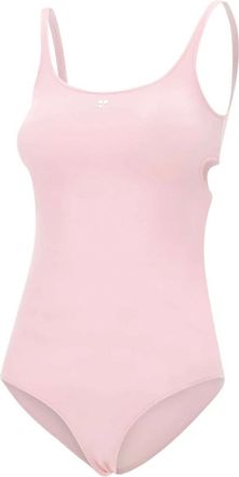 Courr&egrave;ges Badpak met Cut-Out - Dames - Badpakken - Roze - XS - Badmode