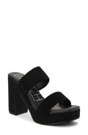 Matisse Footwear Gem Platform Sandal in Ebony at Nordstrom, Size 11
