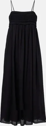 Poss&eacute; Danielle lace-trimmed cotton midi dress