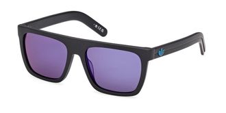 adidas OR0140 02X Mens Sunglasses Black Size 55