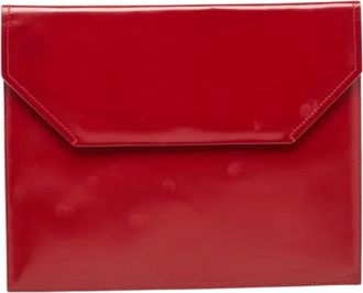 Bally Pre-owned Leather clutches - Dames - Vintage Clutch - Rood - ONE Size - Vintage