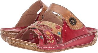 L'Artiste by Spring Step Leigh Womens Shoes Red : EU 39 (US Womens 8.5) M, Leather