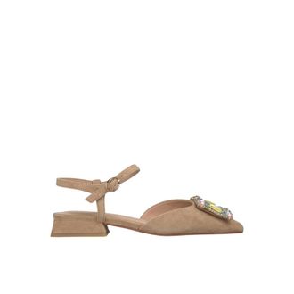 Alma En Pena Pointe Sandal - female - ALMA EN PENA - Ballerina Shoes - Beige - 4 UK - Shoes