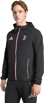 adidas Mens adidas Black Juventus 2025/26 Tiro Vis Tech Travel Jacket at Nordstrom, Size X-Large