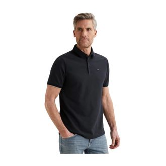 Vanguard Heren, Tops, Blauw, Maat: L Piqu&eacute;