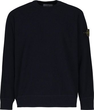 Stone Island Ribbed Crew Neck Sweater