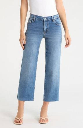 Frame Denim The Mellow Ankle Straight Leg Jeans in Gossamer Raw After at Nordstrom, Size 23