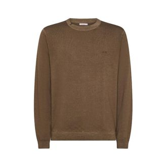 Sun 68 Truien & Vesten, Heren, Bruin, S, Casual Gebreide Trui