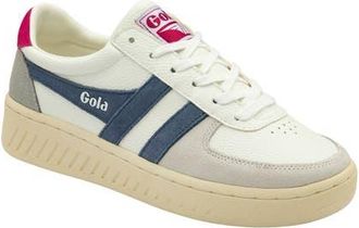 Gola Classics Grandslam Trident Sneaker in White/moonlight/fuchsia at Nordstrom, Size 9.5