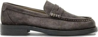 AllSaints Bloom penny loafers - Grey