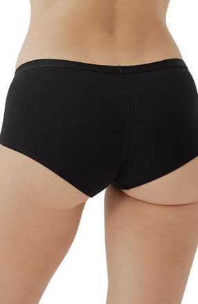 Pact Organic Cotton Everyday Boy Short 6-Pack in Black at Nordstrom, Size Xx-Large