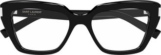 Saint Laurent Eyewear Saint Laurent Sl 829 Linea Corner Angle 001 Black Glasses