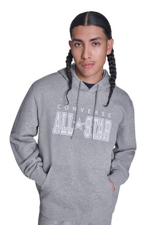 Converse All Star Pullover Hoodie in Vintage Grey Heather at Nordstrom, Size X-Large