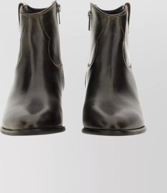 Ash leather hunger ankle boots
