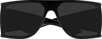 Saint Laurent Eyewear Saint Laurent Sl 806 Linea Sl Logo 001 Black Sunglasses