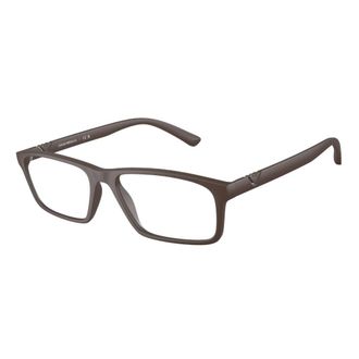 Emporio Armani Accessoires, unisex, Bruin, ONE Size, Ea 3213 Optisch Montuur
