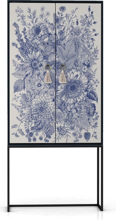 Really Nice Things Armario aparador 2 puertas MDF estampado floral