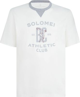 Brunello Cucinelli Katoenen T-shirt met Brunello Cucinelli-logo