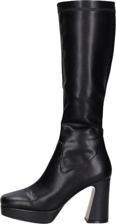 Emanuelle Vee Schoenen, Dames, Zwart, 39 EU, Leer, Vee Boots