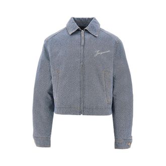 Jacquemus de-Nîmes Canevas denim jacket Man 48