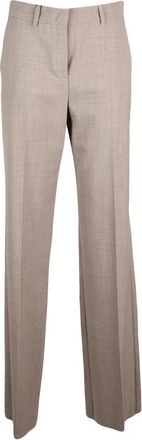 Marella Broeken, Dames, Blauw, 2Xs, Wol, Magico Wijde Broek