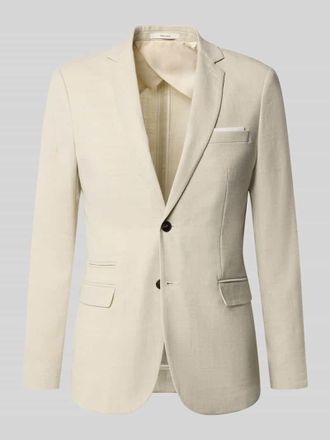 Selected Slim Fit Anzugsakko mit Woll-Anteil Modell SLIM-OASIS in Offwhite, Gr&ouml;&szlig;e 48