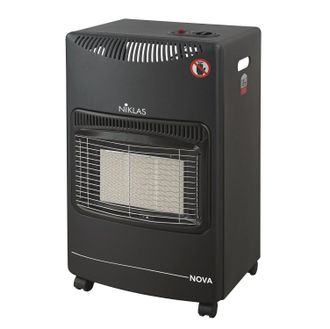No Brand Calefactor De Gas Infrarrojo De Interior De Tres Elementos Con Ruedas Niklas Nova 4200 Vatios